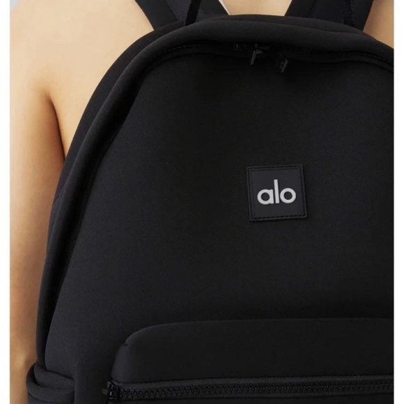Alo Yoga Stow Backpack Black With Detachable Pouch NWT main image 9